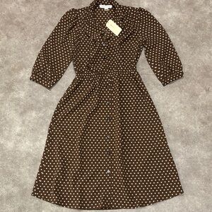 Monteau NWT Vintage inspired polka dot dress